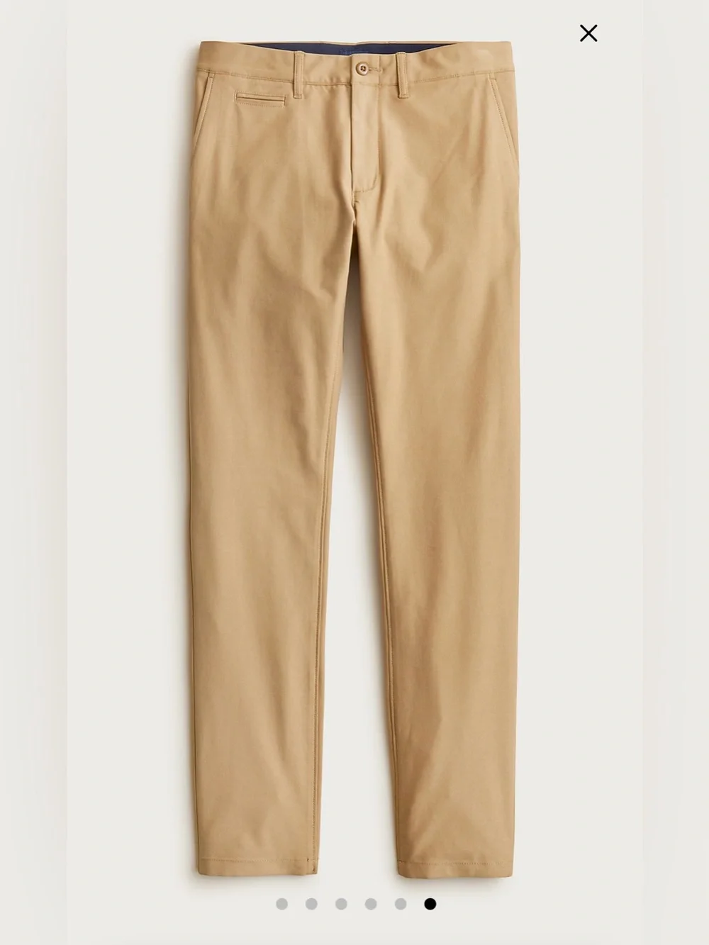 J. CREW 484 Slim-fit tech pant in Savannah‎ Sand Size 29 NWOT $128 CG696